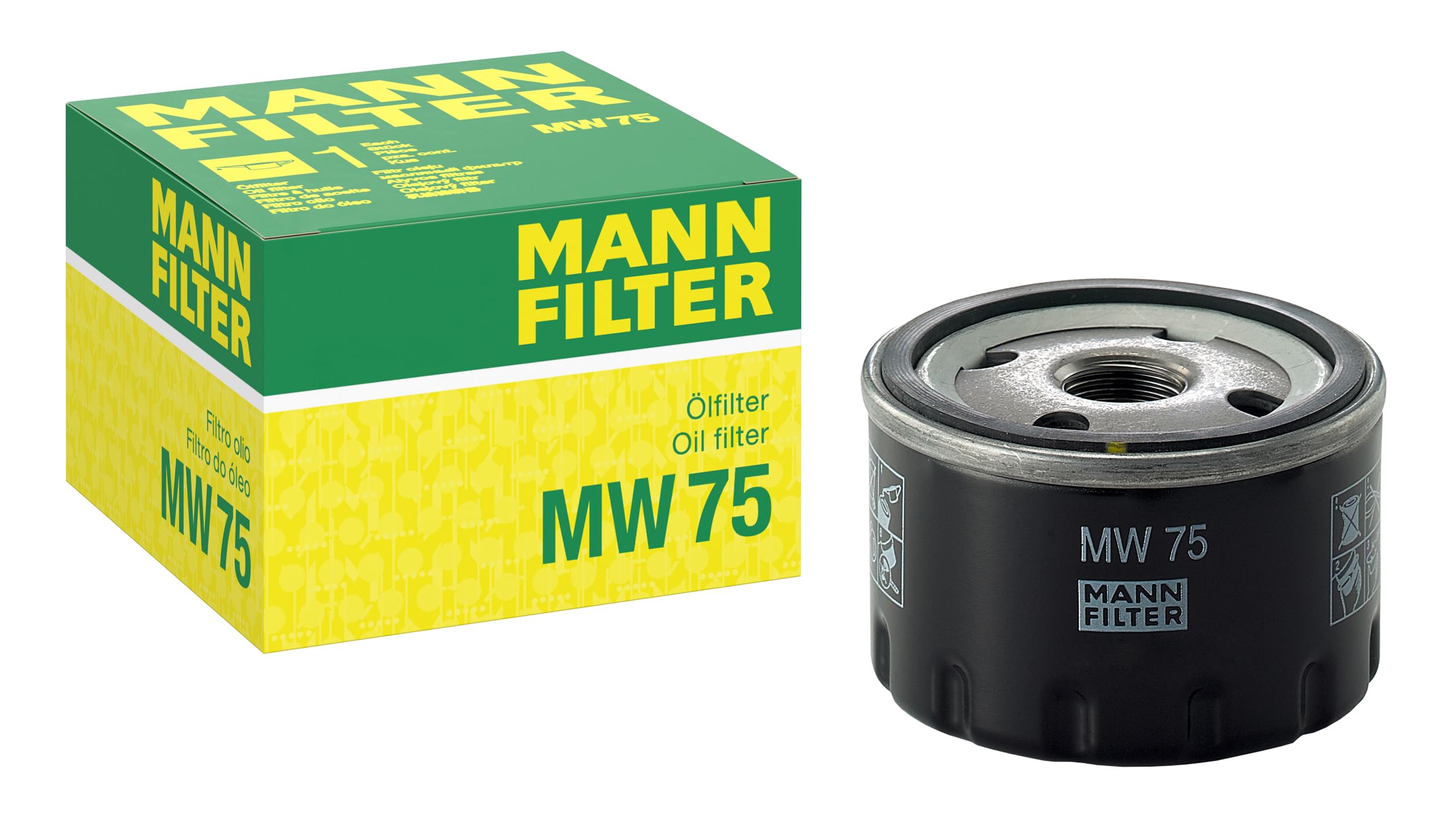 MANN-FILTER MW 75 Ölfilter - für Motorräder