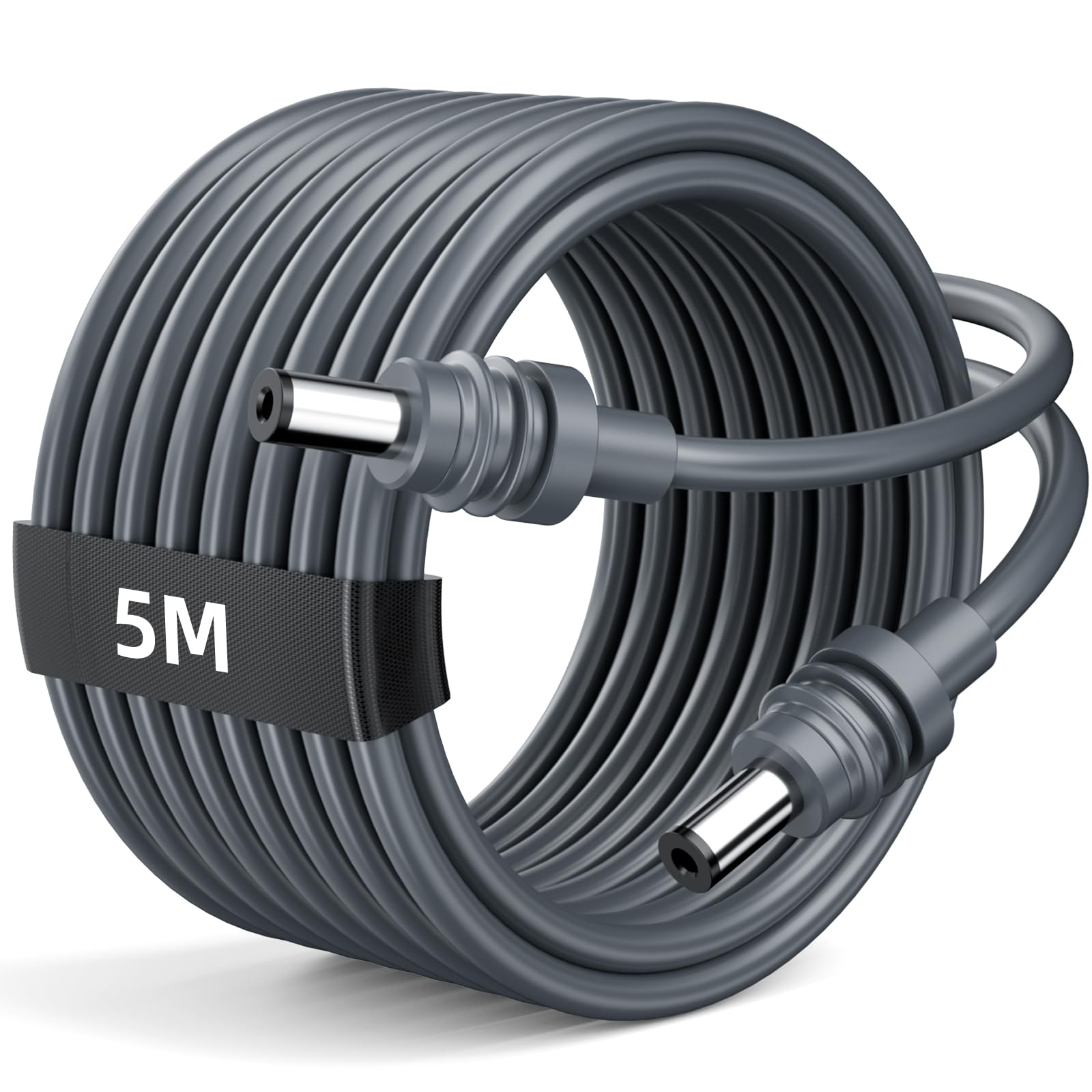 Starlink - Cable de alimentación mini CC a CC de 16 AWG, cable de carga impermeable para exteriores, para antena parabólica Starlink Mini (5 m)