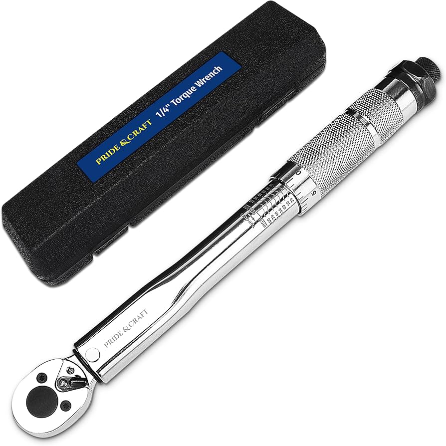 Amazon.co.jp: 1/4インチドライブクリックトルクレンチ、2.26-22.6Nm
