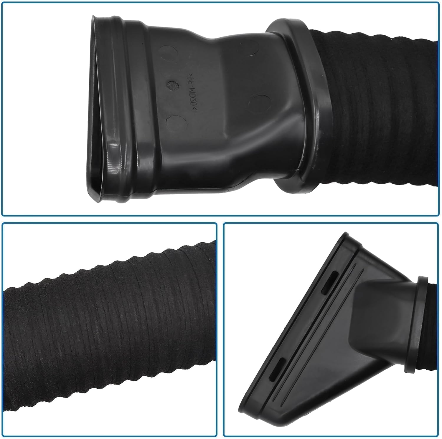 Air Intake Hose Left & Right Fit for Mercedes Benz ML350 2012-2016 / GL350 2013-2016 4Matic V6 Diesel 3.0 Air Duct Hose Replaces # 6420948897 6420948797
