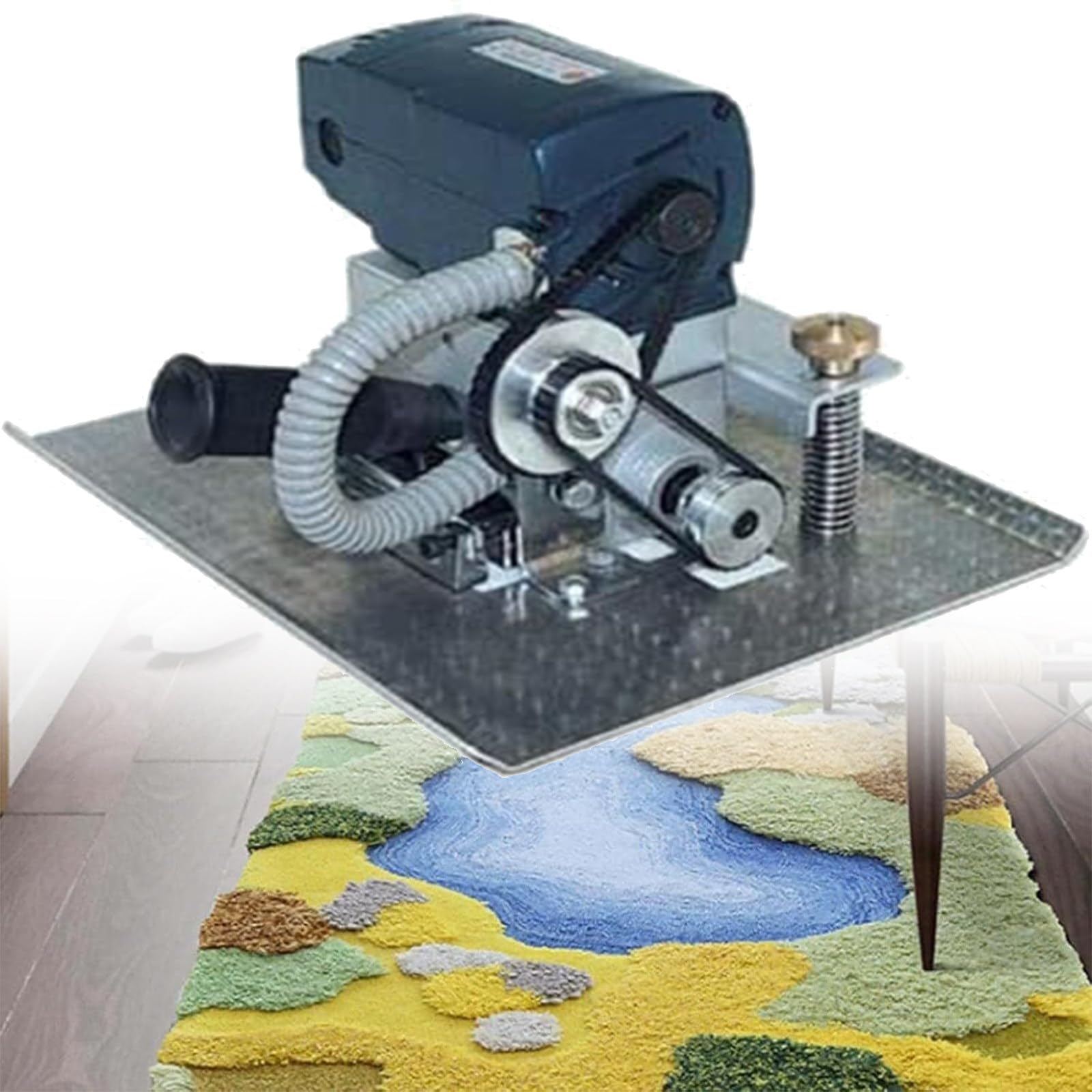 500 W Płaskie Strzyżenie Maszyn Trymer, Dywan Tufting Carver Clippers, Ręcznie Robione Dywan Czyszczenie Strzyżenie Maszyn, Z 3-calowym Obrotowym Ostrzem Płaskie Strzyżenie Maszyn