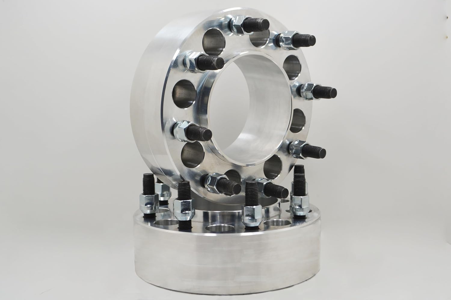 2 Pc Set of Dually 3 Inches Thick Hub Centric Wheel Spacers Adapters 14x1.5 Made in USA Works with 2005-2019 Ford F-350 Dually Truck Only 2x4 4x4