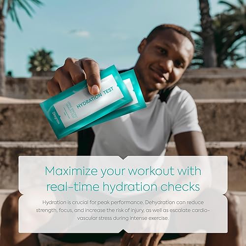 Miniatura 6 de Tiras de prueba de orina de hidratación, tiras de prueba de gravedad específica para orina para monitoreo preciso de la hidratación, empaquetadas
