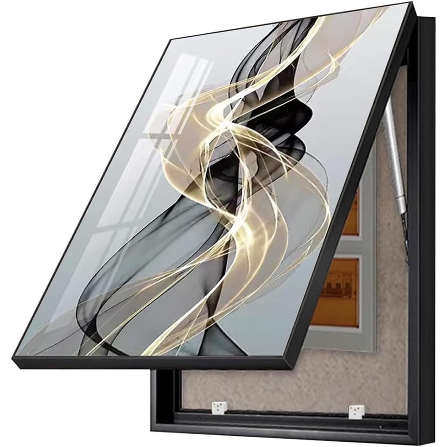 Couvercle de panneau électrique décoratif pour sublimer l'entrée de votre appartement