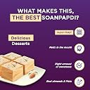 Gits Soan Papdi, Ready to Eat Indian Dessert, 1000g (Pack of 4, 250g Each) gallery image