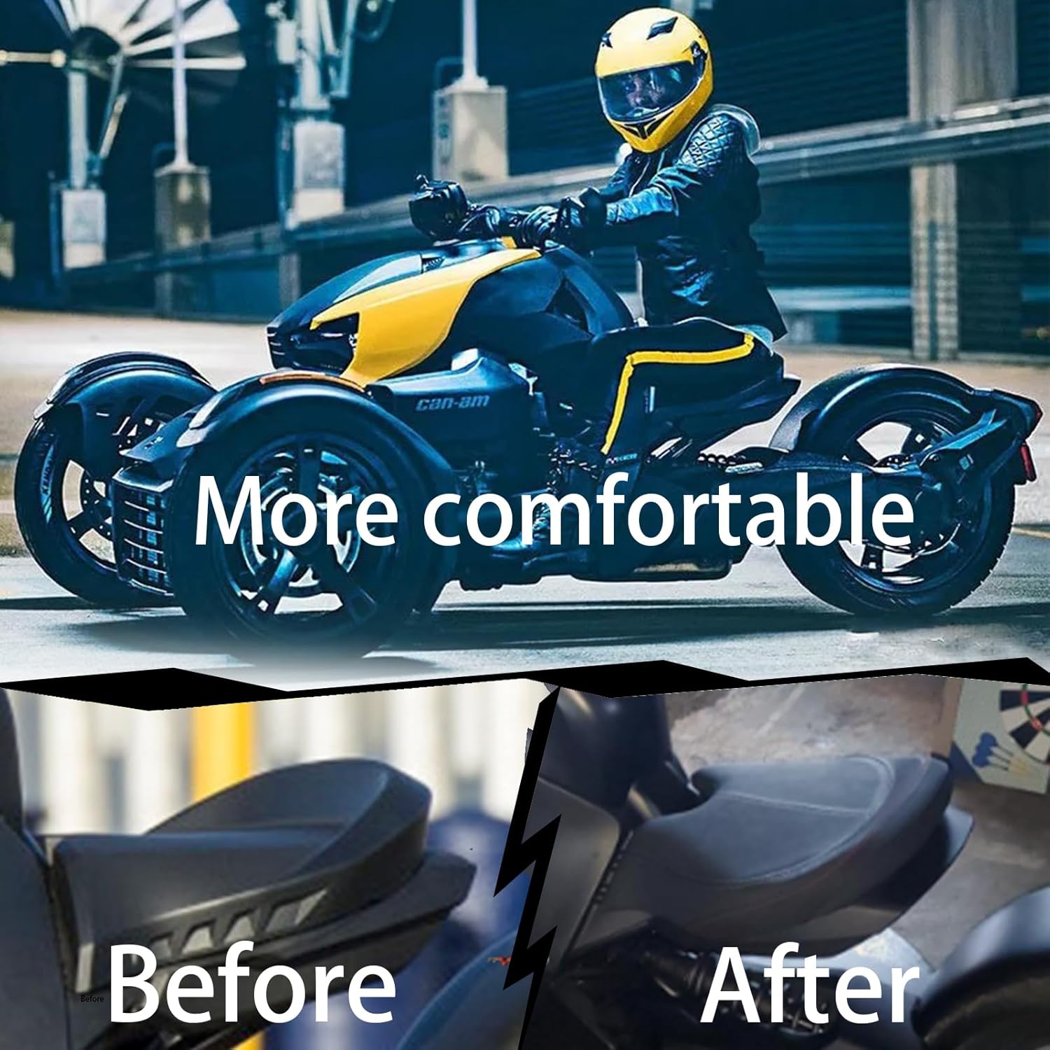 Bolsa De Depósito Compatible Con Can-Am Ryker 600 900 Sport Rally