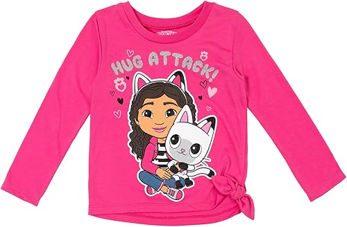 Miniatura 5 de Dreamworks Gabby's Dollhouse Pandy Paws Gabby - Conjunto de camiseta y leggings para niñas pequeñas y grandes