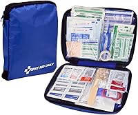 First Aid Only 298-Piece All-Purpose First Aid Kit - Compact Emergency Kit for Home, Car, Office, Camping & Travel