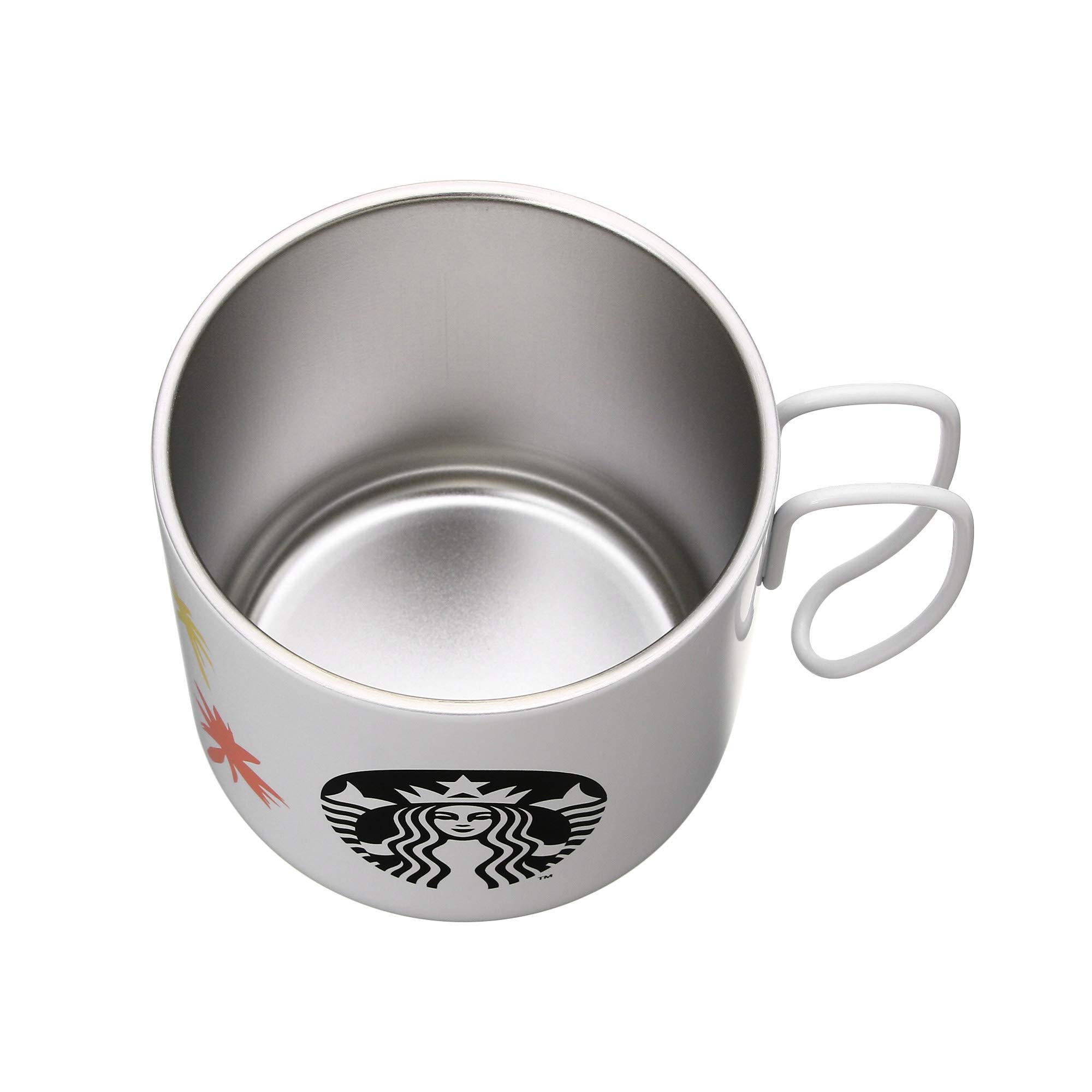 Amazon.co.jp: スターバックス ステンレス マグ カラフル パーム 355ml