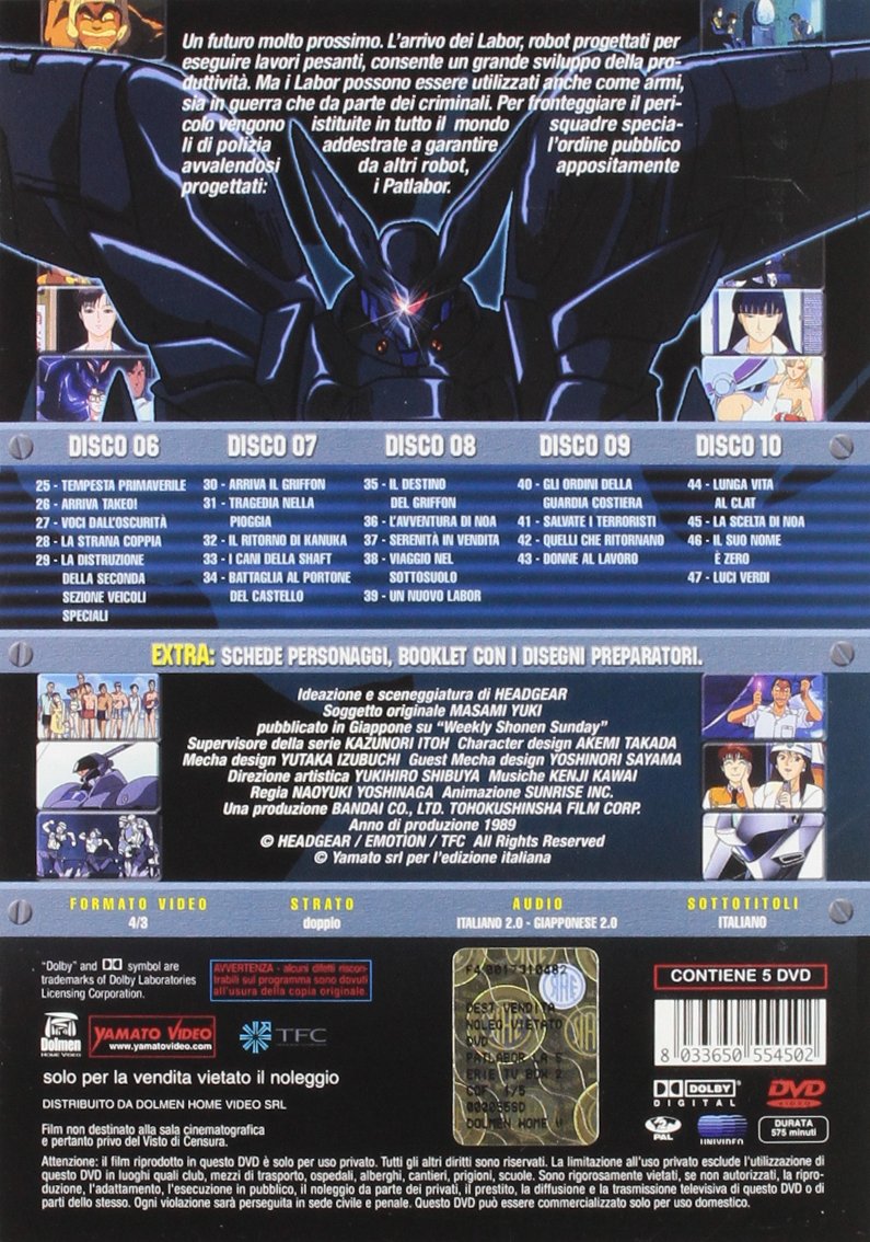 Patlabor Episodi 25-47