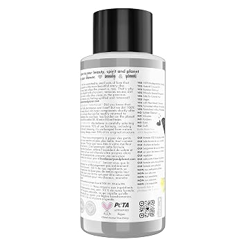 Love Beauty And Planet Clarifying Shampoo Delightful Detox Charcoal & Bergamot Vegan, Paraben & Sulfate & Silicone & Cruelty Free, Coconut, 13.5 Fl Oz