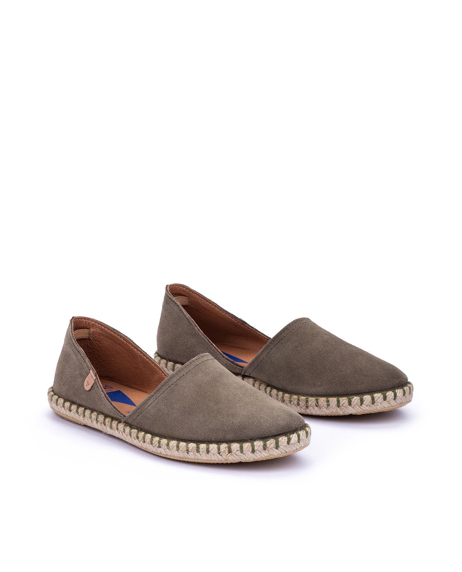 VERBENAS Espadrillas Carmen Serraje Kaki