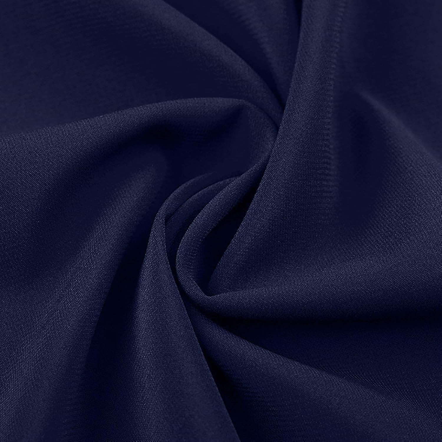 Byitre Stretch Chiffon Fabric by 10 Yards - 59" Wide 97% Polyester 3% Spandex, Soft & Breathable Material for Dresses, Coats, Shirts, DIY Crafts, and Fashion Accessories（White）