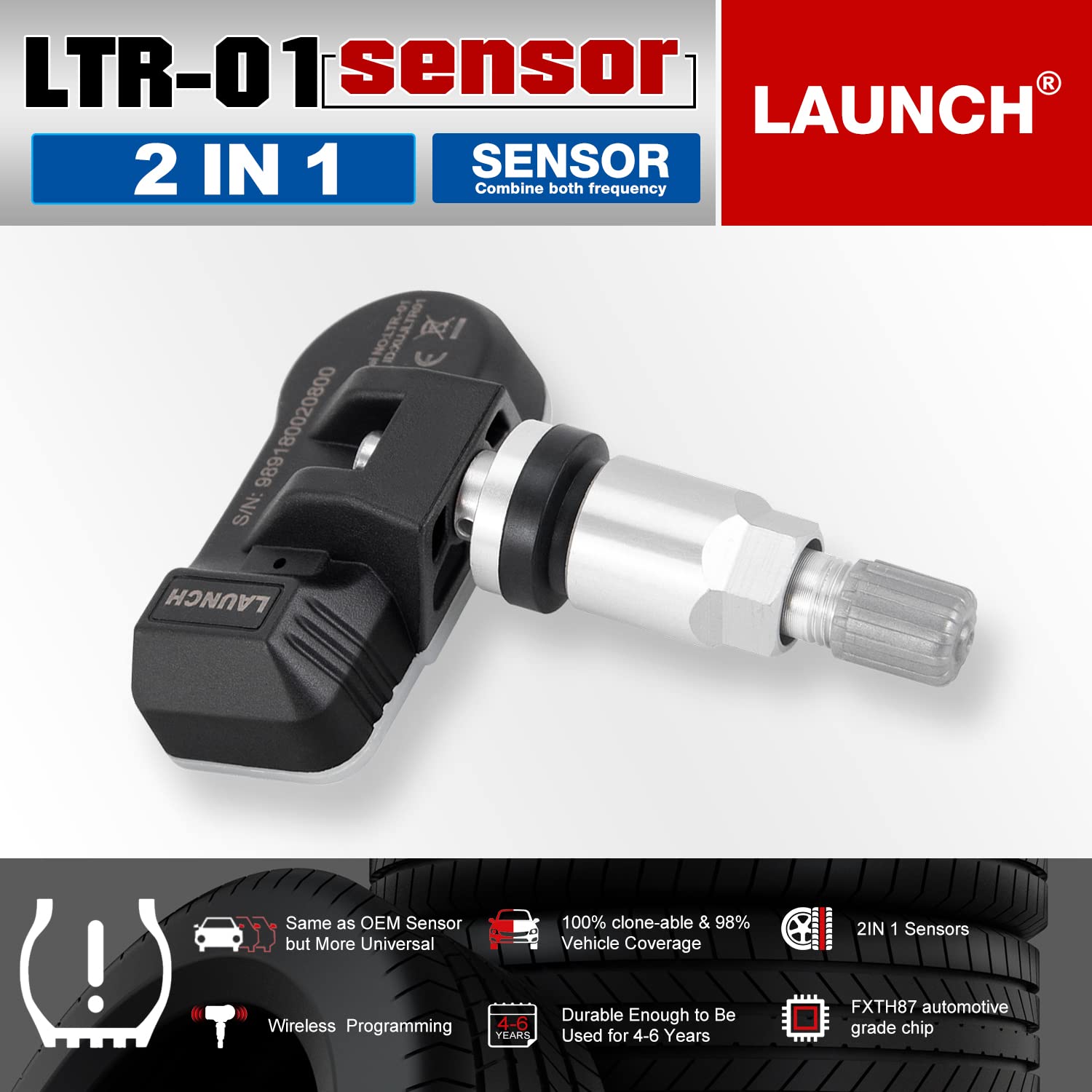 LAUNCH Capteurs de pression Tire
