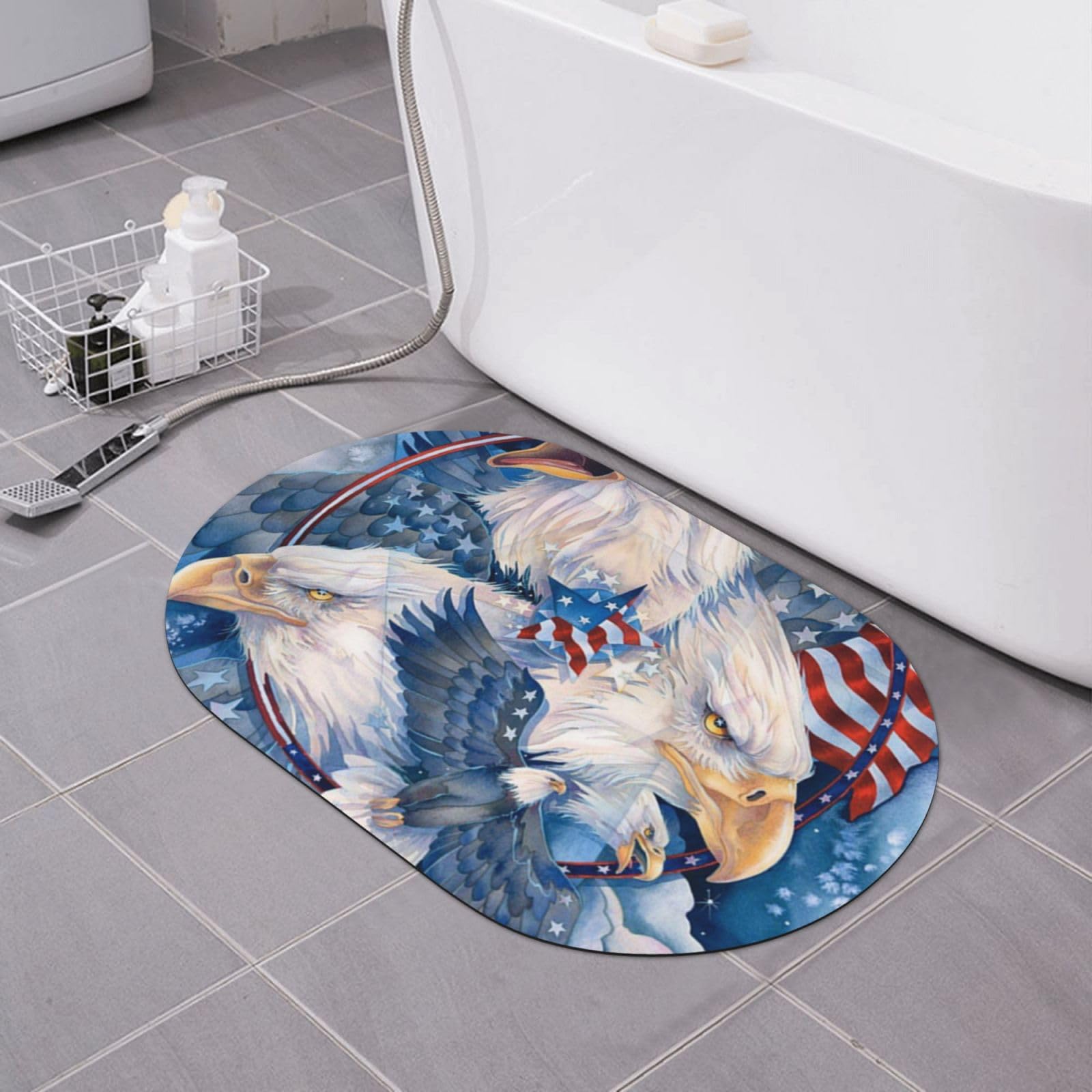 Tapis de bain en terre de diatomée doux BONDIJ absorbant