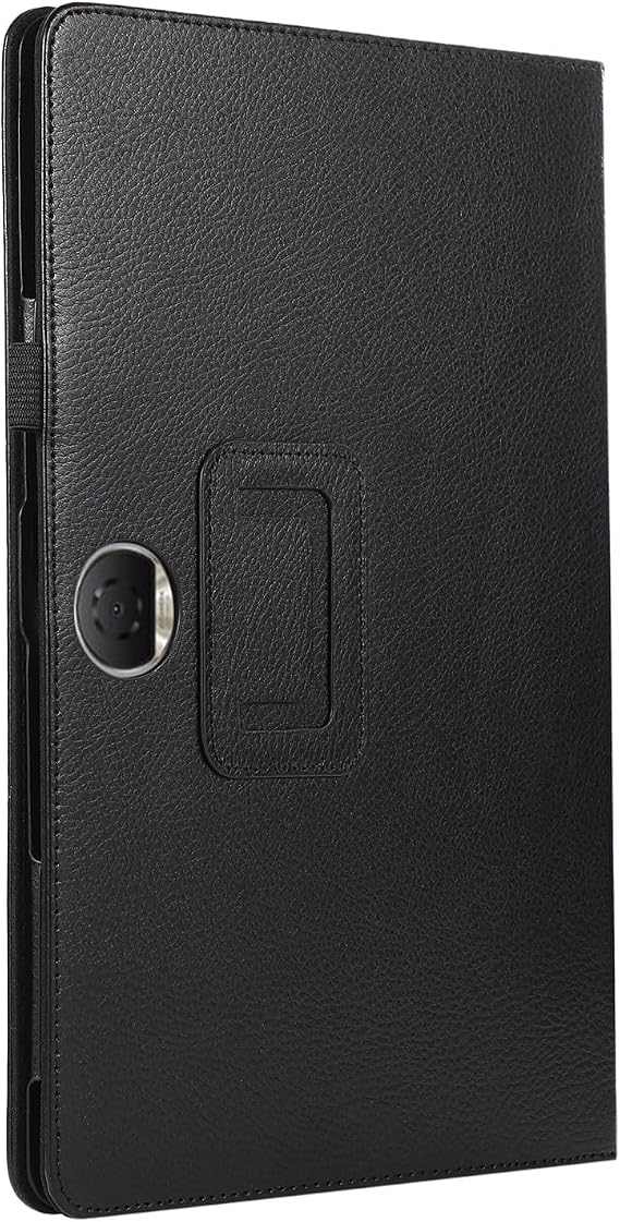 YEMENGHUA Heavy Duty Protection Tablet Case Protective Case Compatible with Honor Pad 9 12.1inch Slim Folding Stand Folio Protector Shockproof Back Cover with Holder (Color : Black)