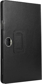 YEMENGHUA Heavy Duty Protection Tablet Case Protective Case Compatible with Honor Pad 9 12.1inch Slim Folding Stand Folio Protector Shockproof Back Cover with Holder (Color : Black)