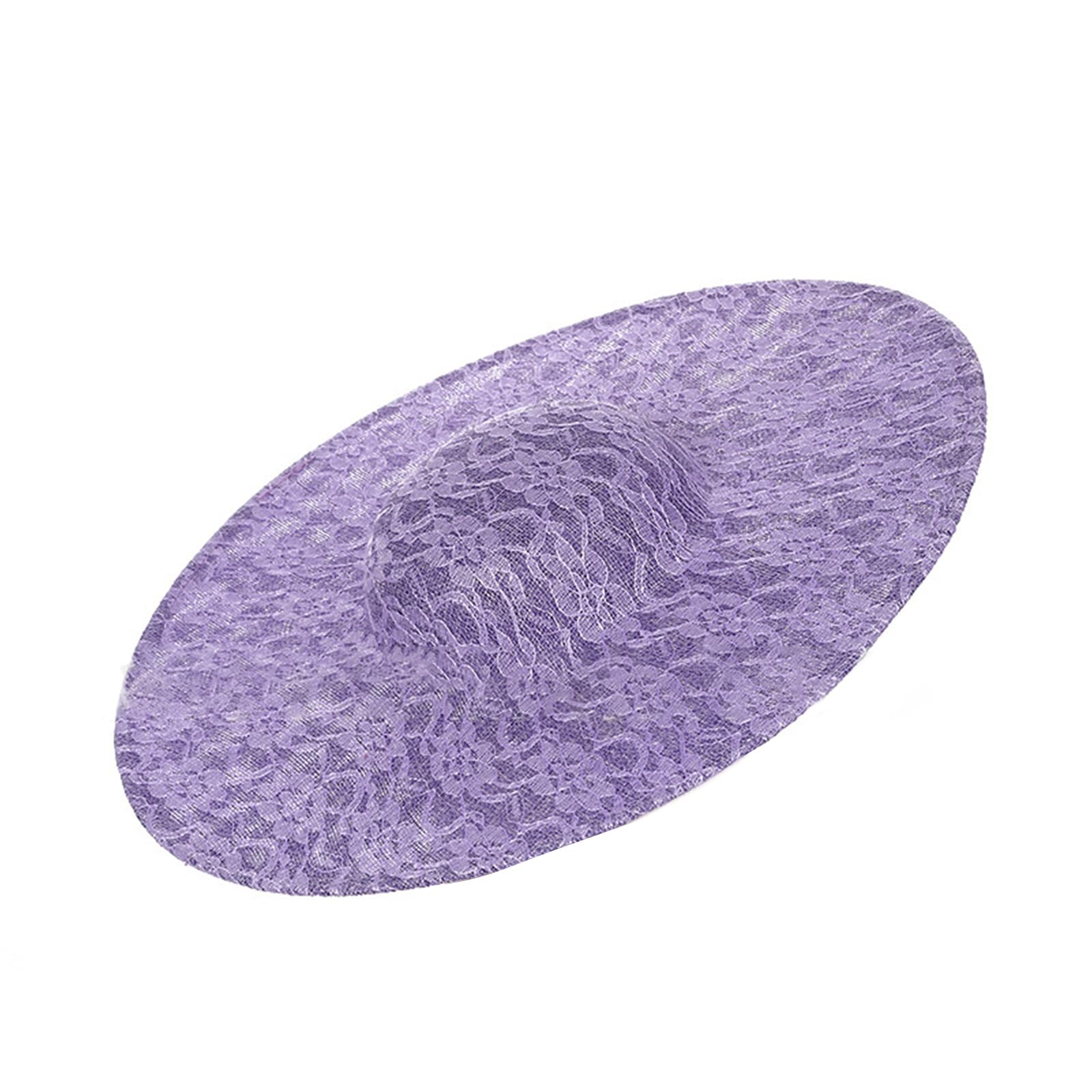 Maxtonser Sinamay Hat Fascinator Hat Base for Women Millinery Handmade Accessories Cocktail Party French Bonnet Hat Round Base