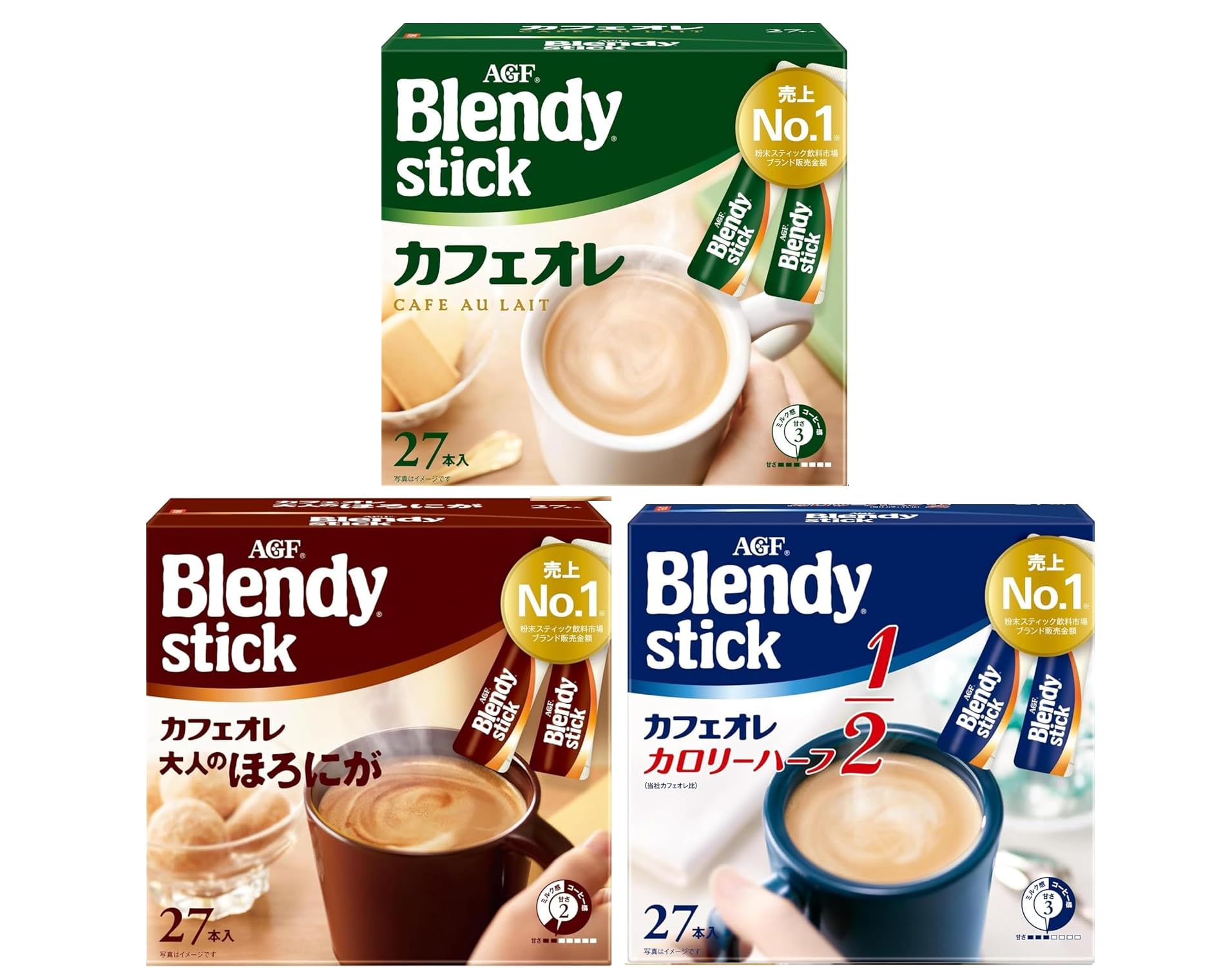 来月まで保留⭐️ ともすけ出品⭐️ ブレンディスティック　3種6箱 Amazon.co.jp: 訳あり 賞味期限2024年6月末まで ブレンディ スティック