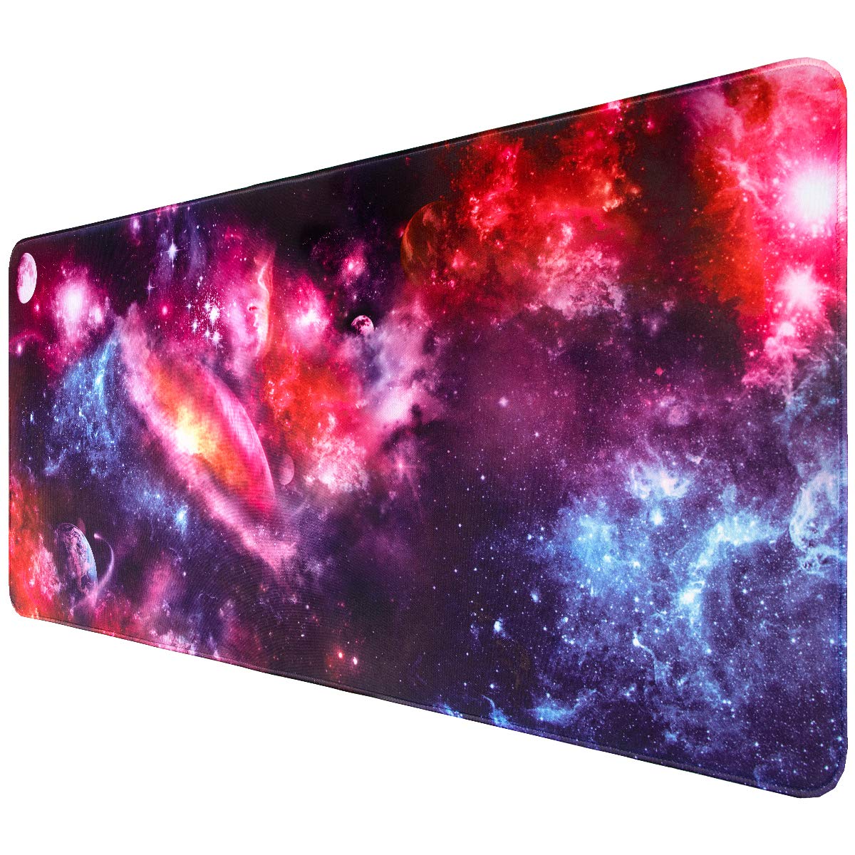 Shidan KE1 Desk Size Mouse Pad Office Mousepad Large Decorative Mouse Pads X-Large Gaming Mouse Mat Rubber Base Stiched Edges XXL XXXL Gamepad for PC Laptop Computer
