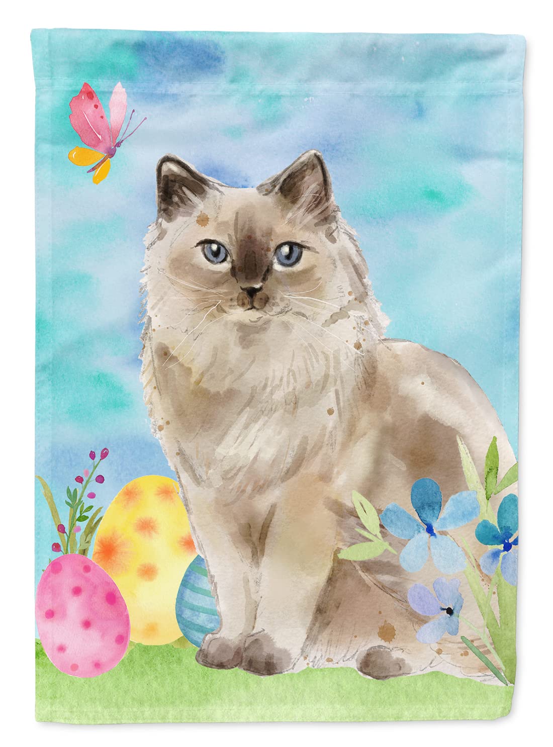 Drapeau Ragdoll Easter Eggs pour sublimer votre décoration de Pâques au jardin ce printemps