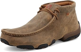 Twisted X Mens Original Lace Up Chukka Driving Moc