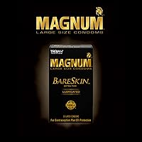 Vista 6 de Trojan Magnum Bareskin - Preservativos de gran tamaño - 10