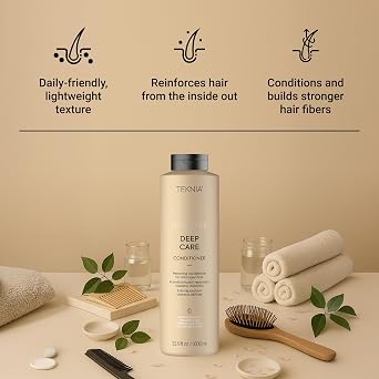 LAKME Teknia Deep Care Conditioner, Repairing Conditioner for Damaged Hair