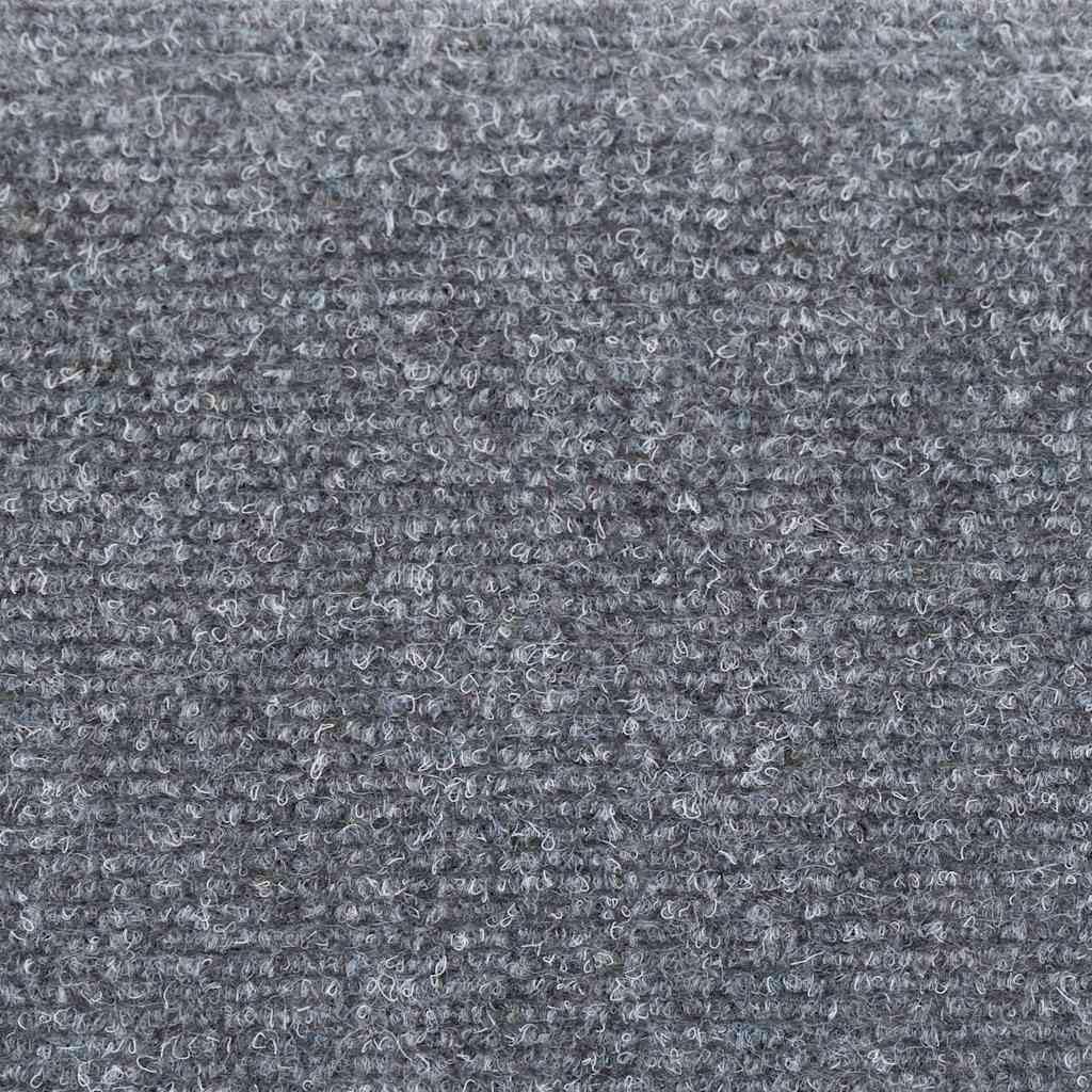 Lot de 5 tapis d'escalier autocollants gris clair 56 x 17 x 3 cm avec dessous antidérapant pour escalier en bois, escalier intérieur, isolation phonique et protection du sol pour la sécurité