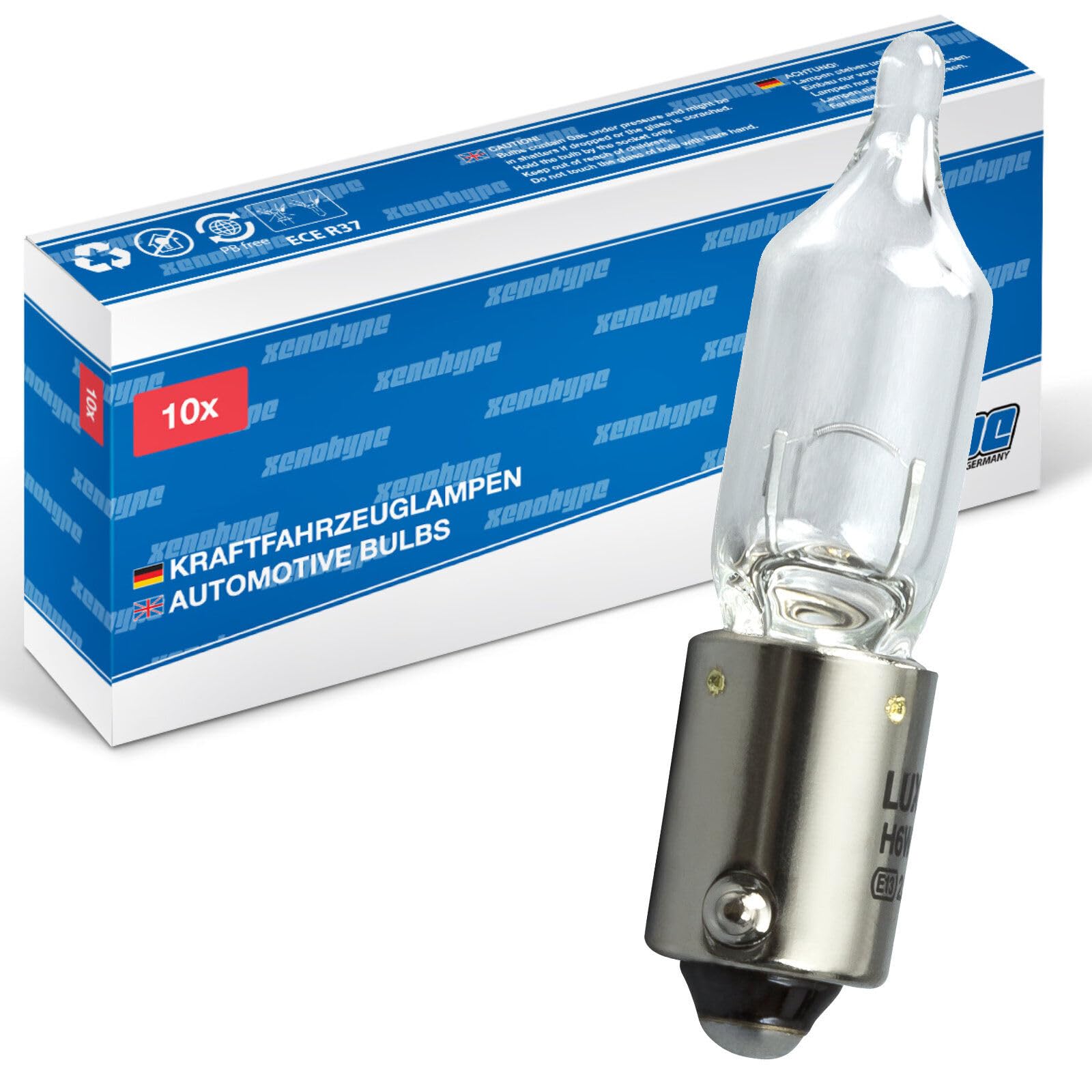 XENOHYPE 10x Premium H21W 12V 21W Halogen Lampe Birne Glühlampe BAY9s
