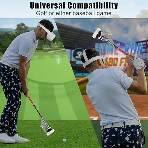 Miniatura 3 de 2023 Upgraded VR Golf Club for Oculus Quest 2 Oculus Golf Club Attachment Adapter for Oculus Quest 2 Controller and Oculus Quest 1 VR Golf Club