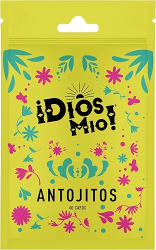 FITZ - Dios Mio Juego de cartas españolas - Paquete de expansión Antojitos 40 unidades - Juegos de mesa en español - Un juego de tarjetas para