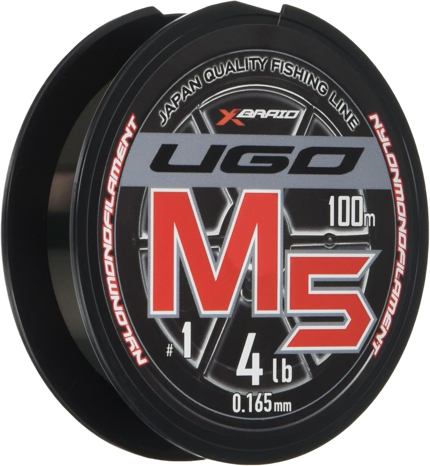 X-Braid Yugo M5 Nylon 328.2 ft (100 m), Size 1 / 4LB