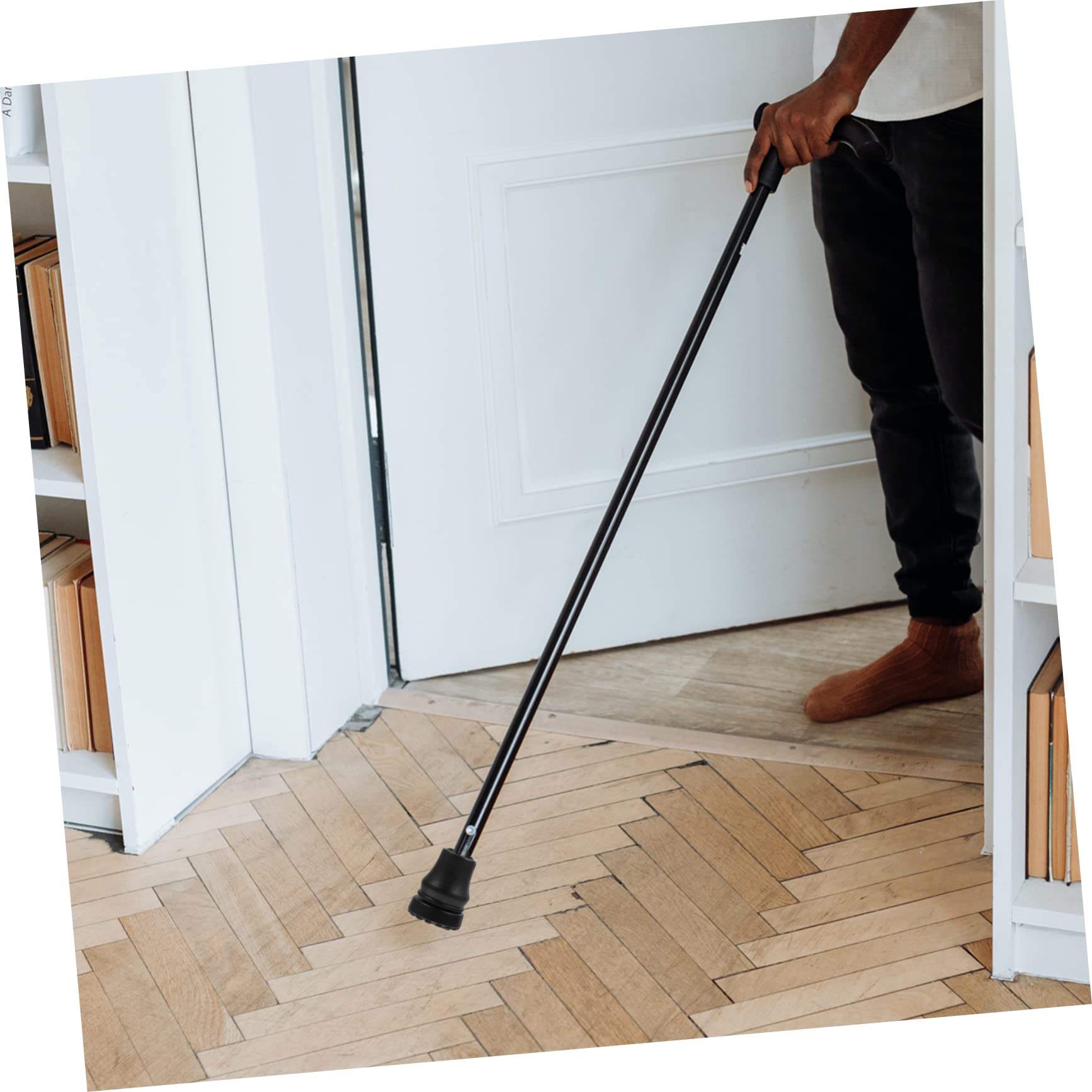 4piezas Alfombrillas Antideslizantes Para Muletas De Puntas De Protectoras Para Bastones De Senderismo y Trekking Previenen Resbalones Terrenos Irregulares