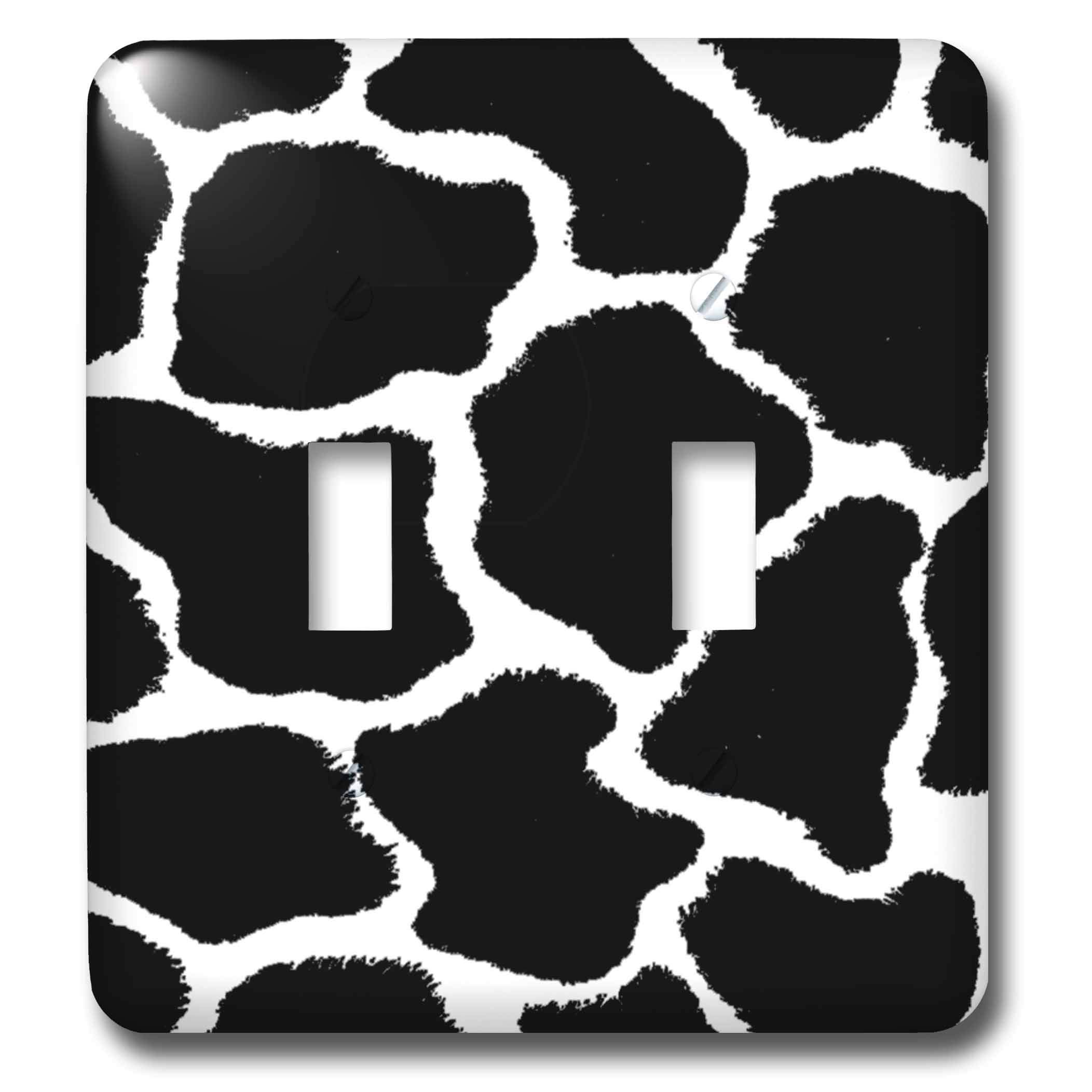 Coque pour interrupteur animal noir 3dRose lsp_44182_2 pour une ambiance salon nature