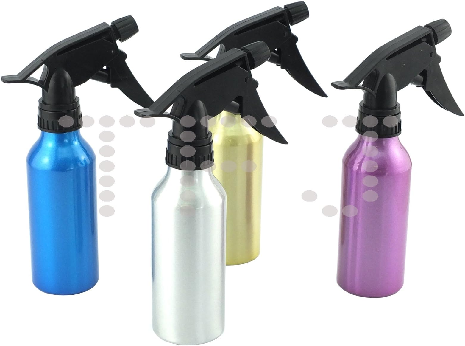 Aluminium Spray Bottle 200ml - Lightweight Aluminium - Easy To Use - Easy To Clean (Pack of 1, Gold)