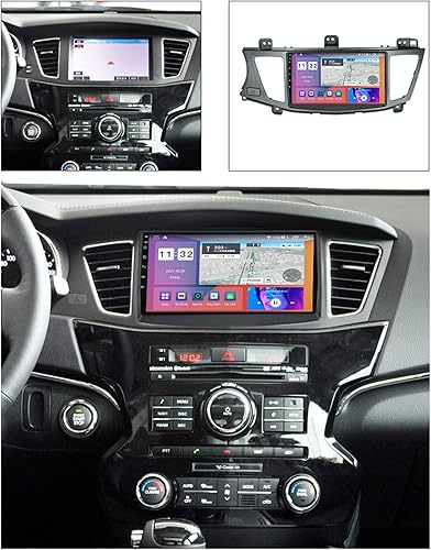 Miniatura 2 de ZEARLY Estéreo de coche doble DIN con reproductor MP5 de navegación para KIA K7 Cadenza 2011-2015 radio de coche de 9 pulgadas con Bluetooth y