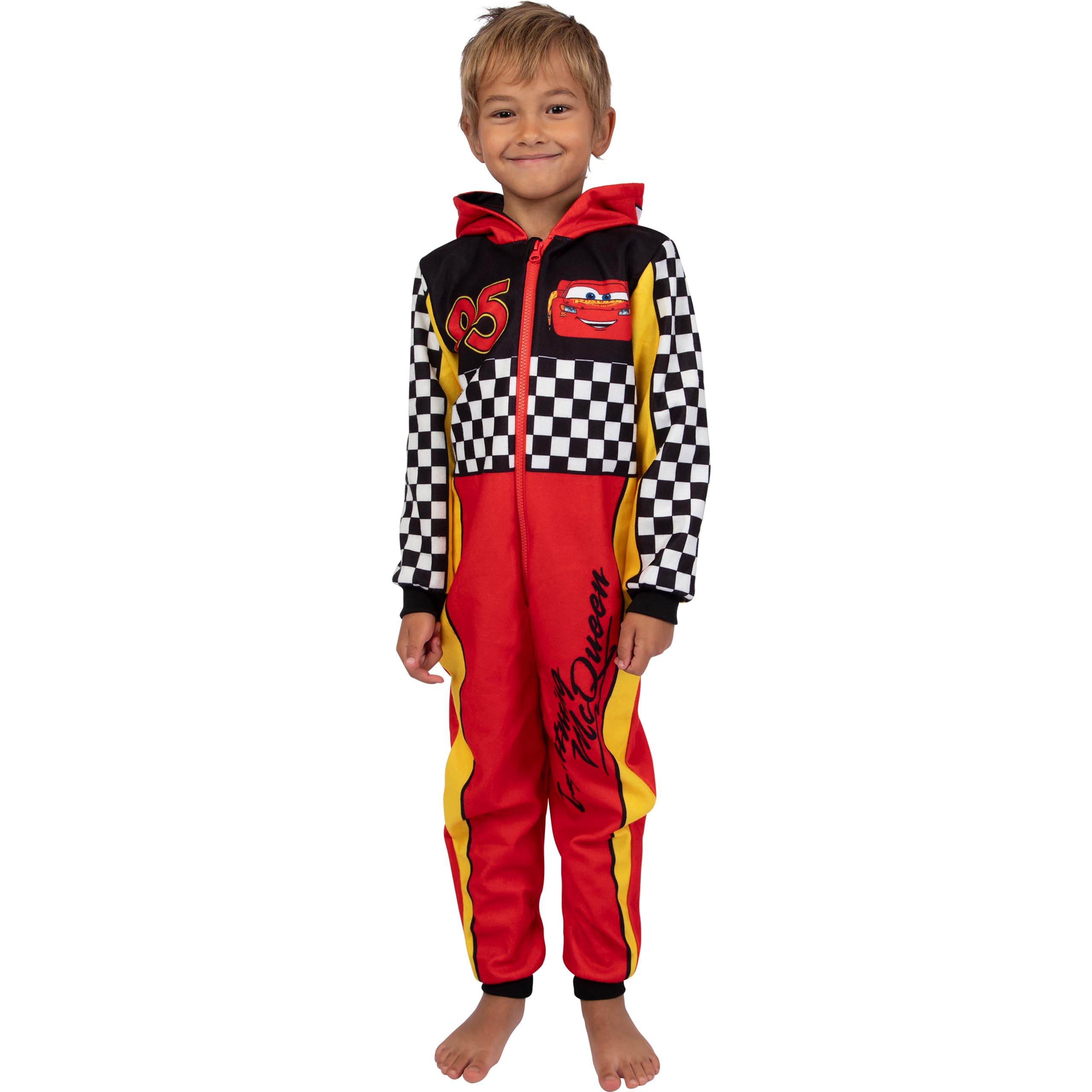 Disney Cars Surpyjama Garcon | Pyjama Combinaison Enfant | Grenouillere Enfant | Combinaison Enfant | 18 Mois Et 8 Ans