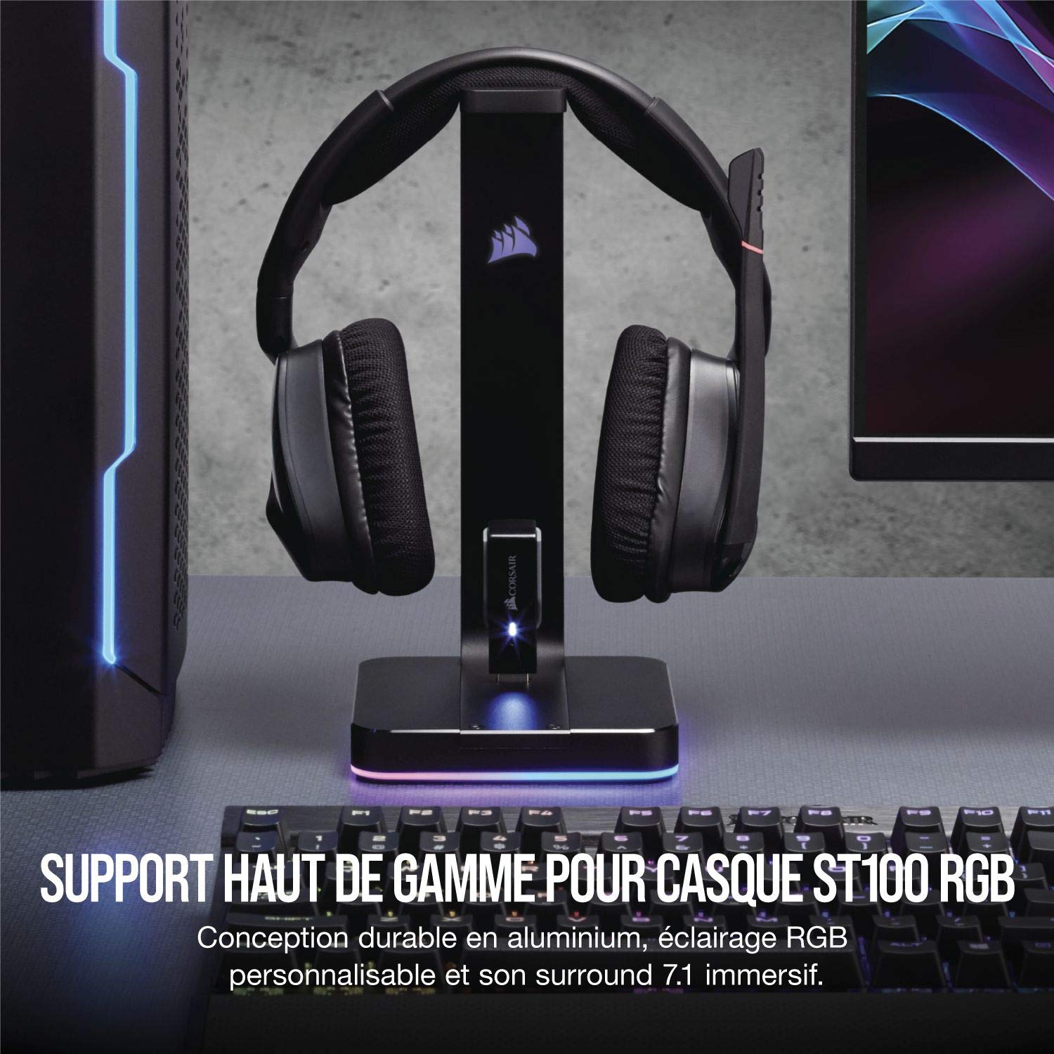 Corsair CA-9011167-EU Casque pour PC Gaming Aluminium