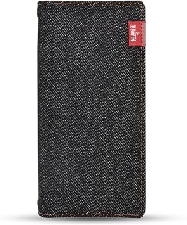 【 EDWIN 正規品 】 Google Pixel 10a ケース 手帳型 カード収納 「 タグデニム 」 エドウィン デニム生地 グーグルピクセル10a スマホケース (ブラック)