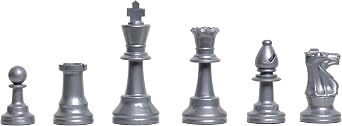 The House of Staunton Regulation Colored Plastic Chessmen - by US Chess Federation