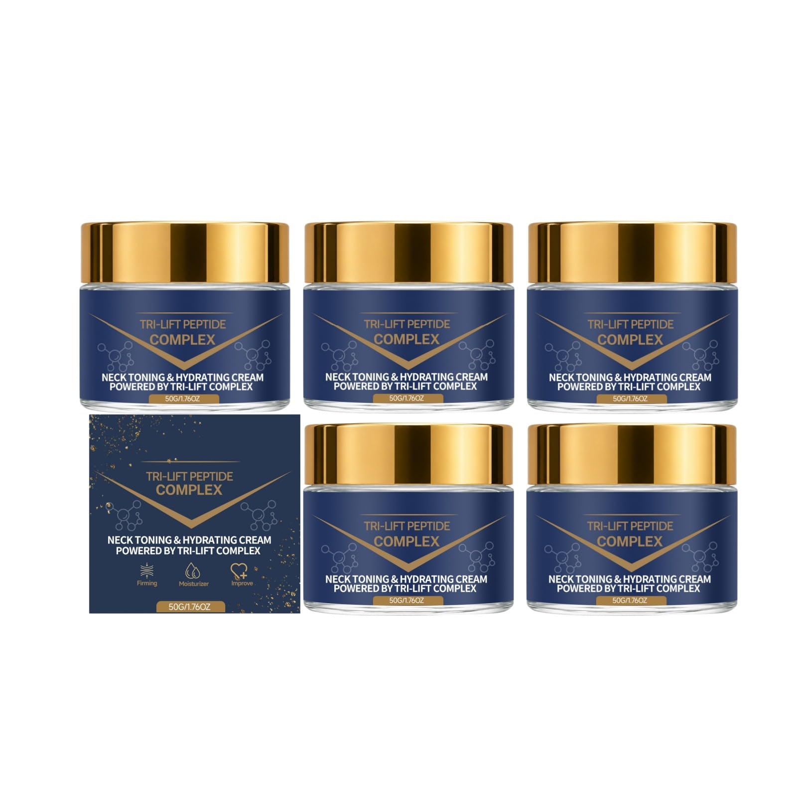 Tri-Lift Complex Peptyd Firming Cream, Anti-Aging Anti-Wrinkle Moisturizer