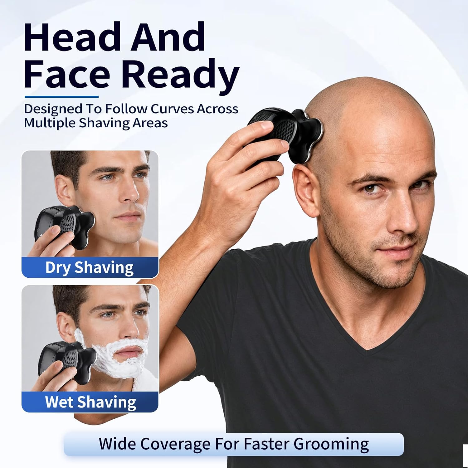 XR7000 Replacement Blades Compatible with Remington Balder Pro Head Shaver