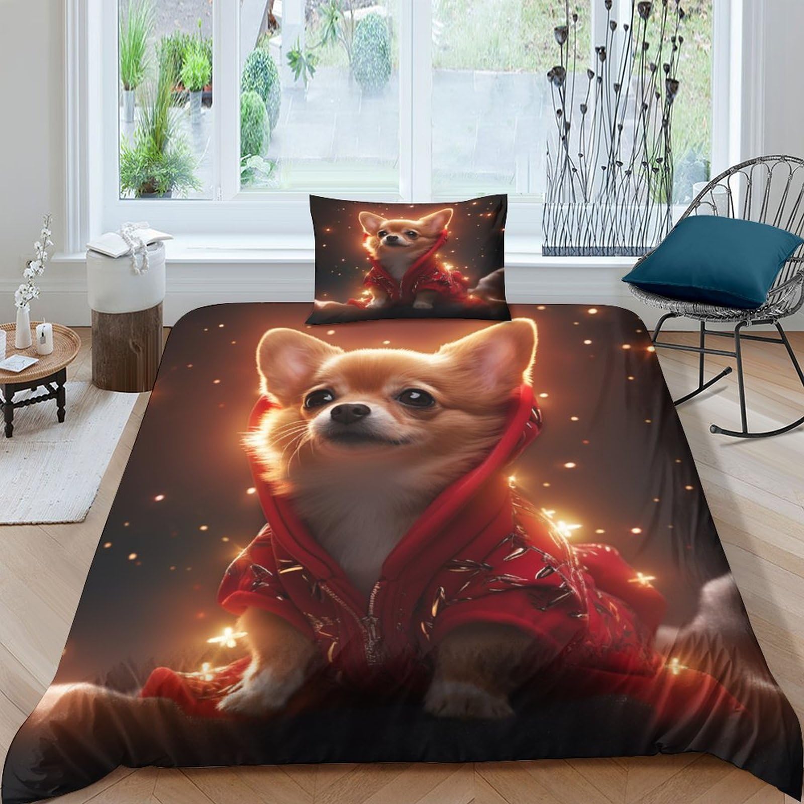 Housse de couette de chien en microfibre super douce pour des nuits tendres