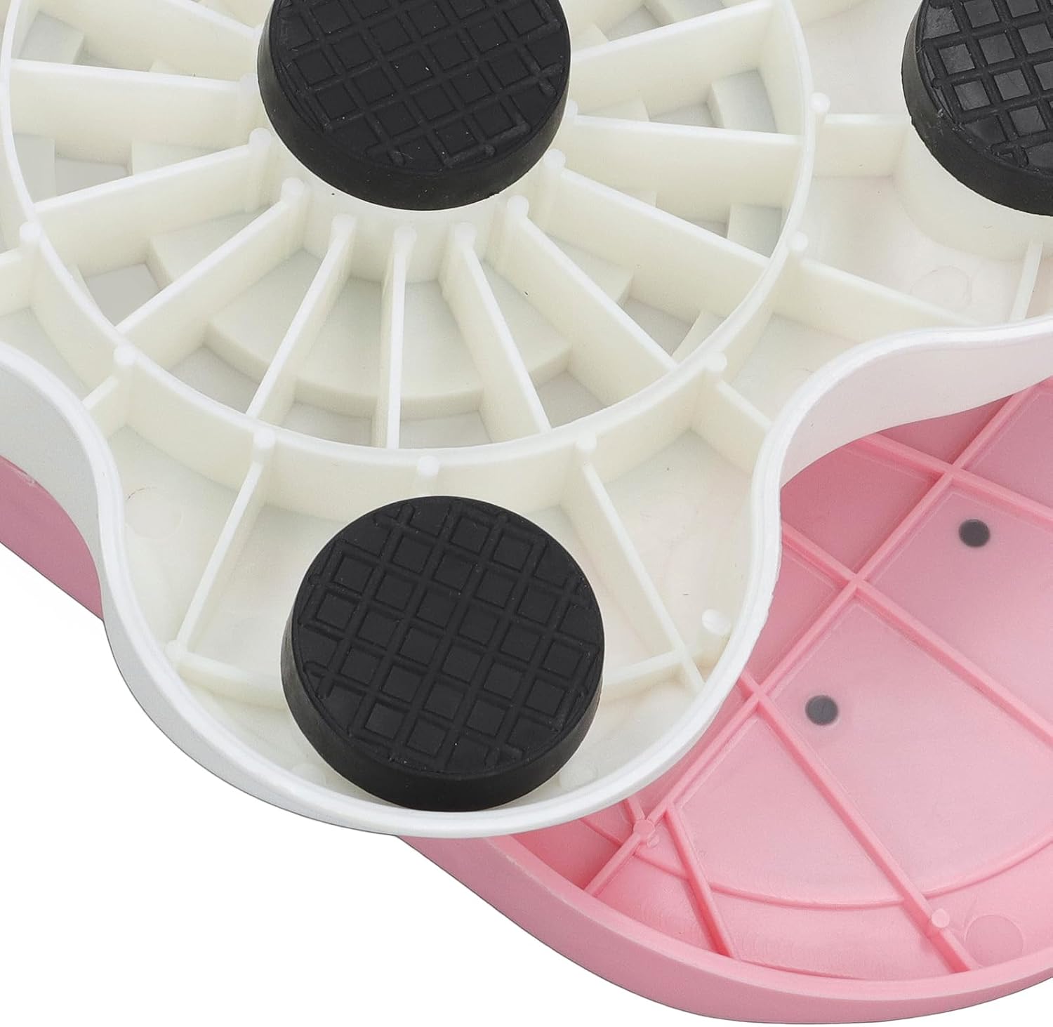 Waist ing Disc, Dual Pedal Board, Multifunctional Slim with Rotating Board, for Strength and Stabi, Includes