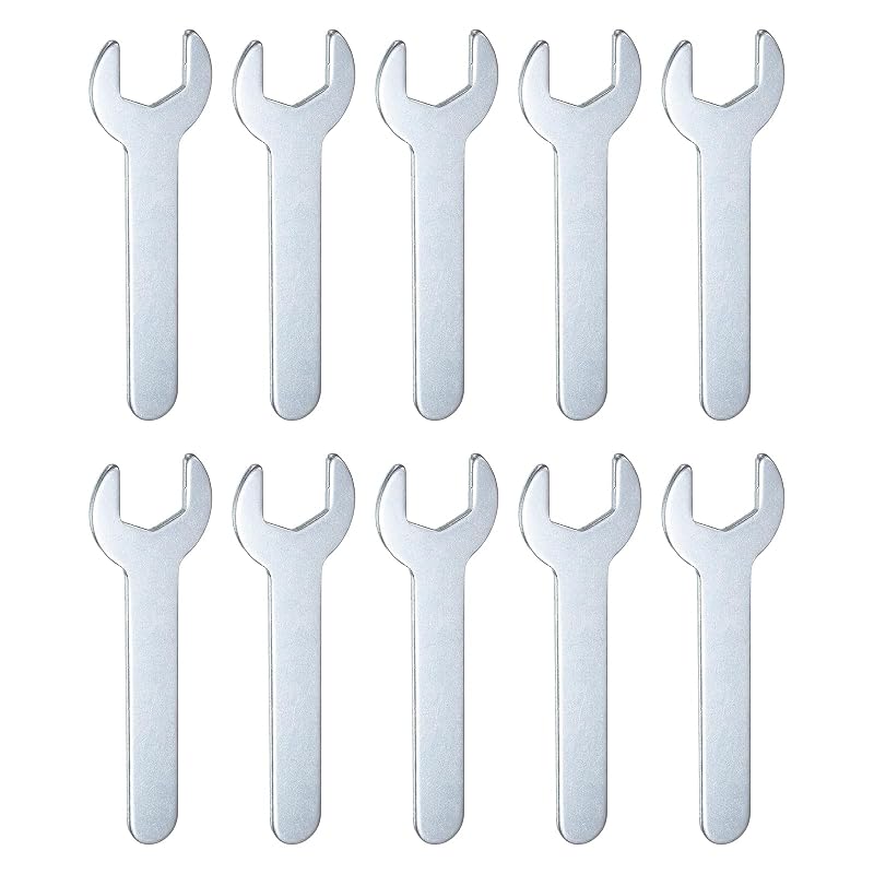 HARFINGTON Kit de Chaves de Boca 15 mm Superfinas para Reparo Automotivo e Montagem 10 peças