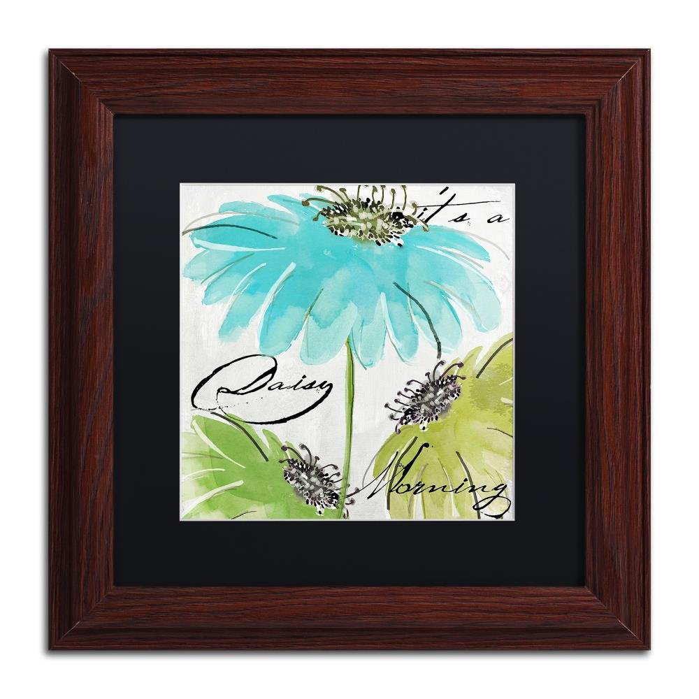 Trademark Fine Art ALI4368-W1111BMF Daisy Morning II Artwork 11x11