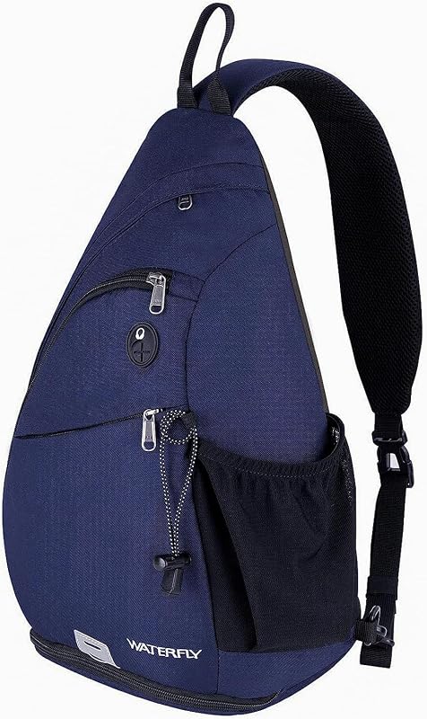 WATERFLY Crossbody hátizsák állítható pánt, outdoor sporthoz, túrázáshoz, kerékpározáshoz
