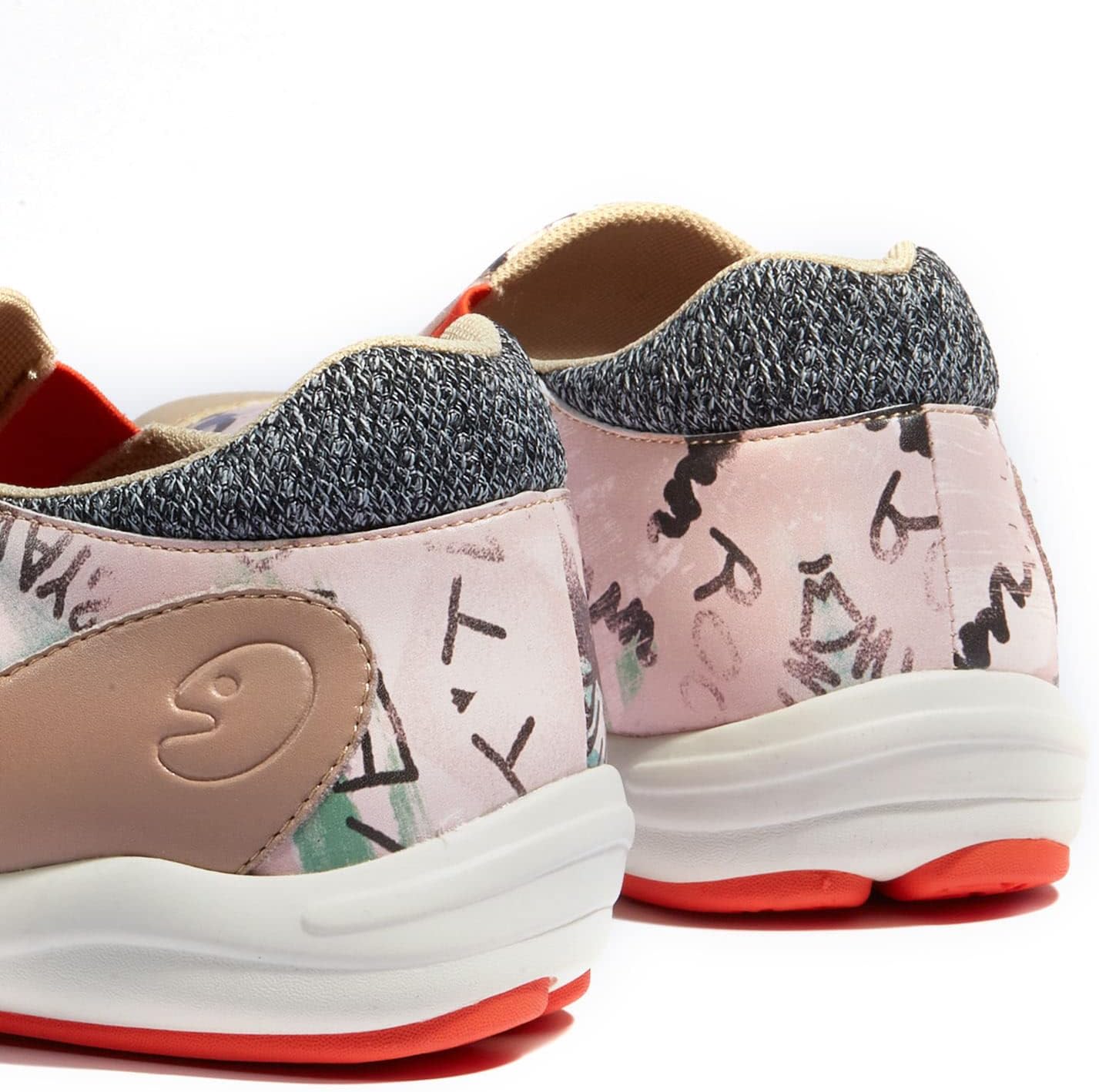 UIN Women's Fashion Platform Sneaker Slip On Walking Casual Comfortable Art Painted Travel Shoes Andalusia - Image 5