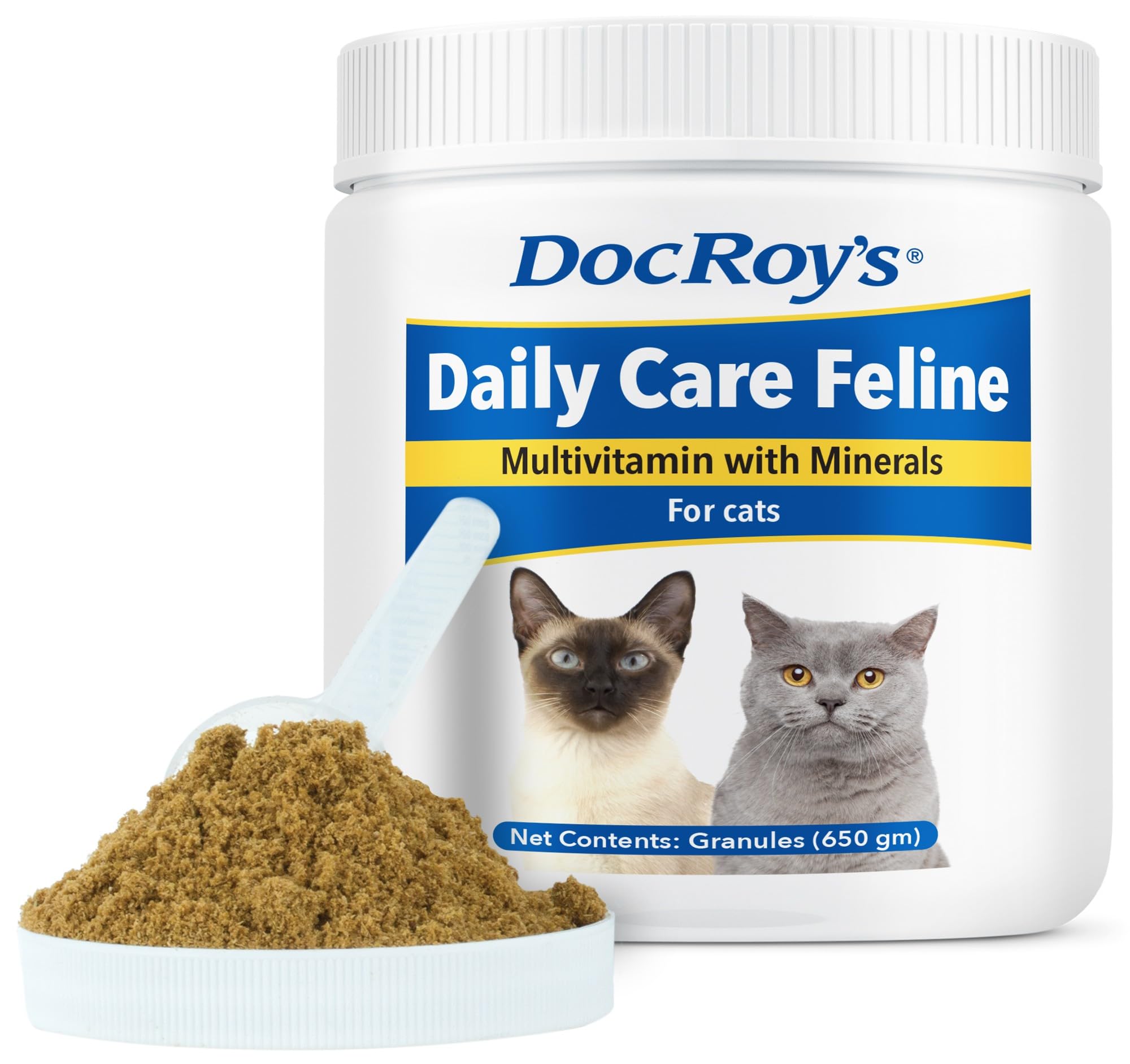Doc Roy's Feline Daily Care Granules 650g for Cats and Kitten